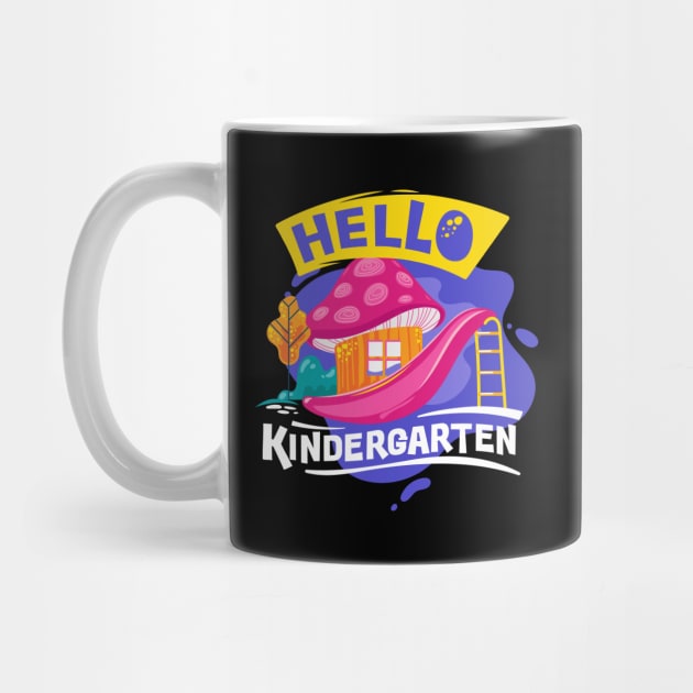 Hello Kindergarten Funny Back To School Gift by Ramadangonim